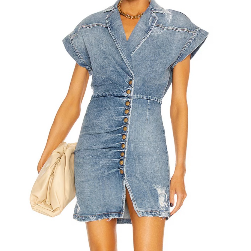 Retrofete Gia dress in blue
